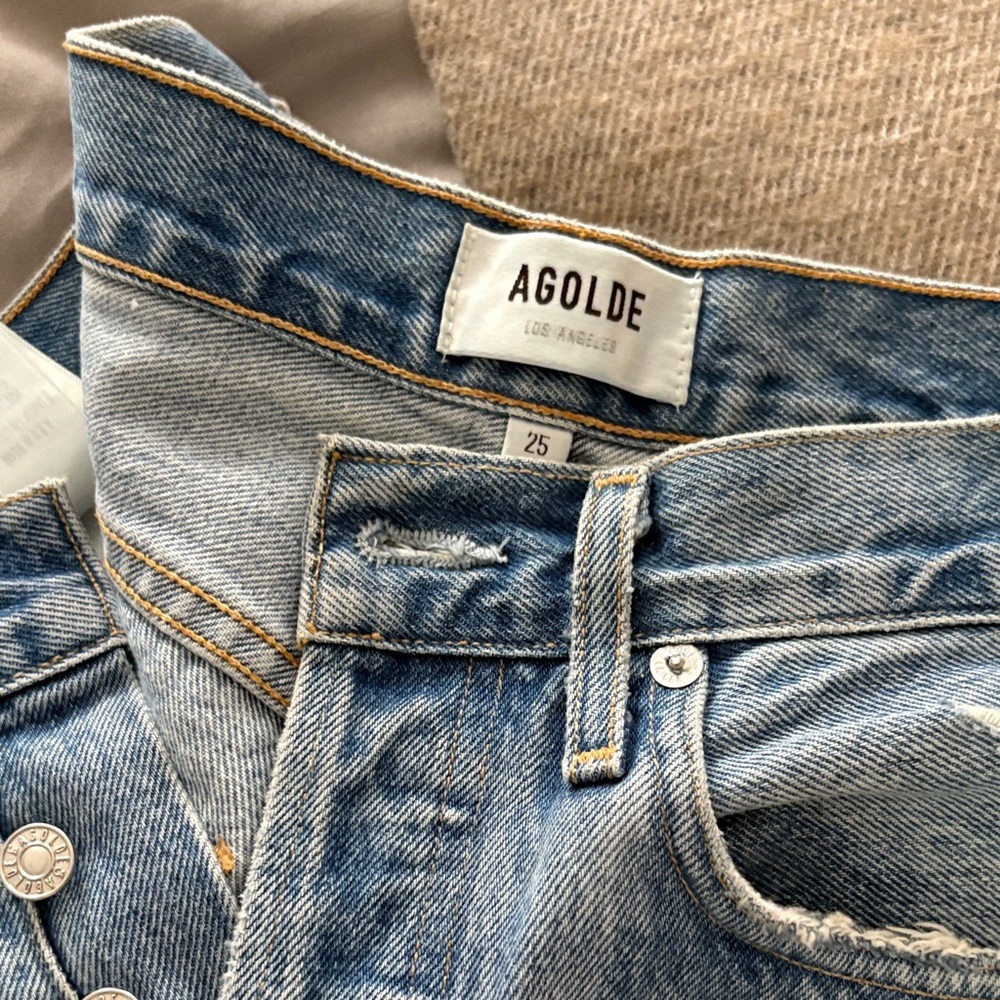 Agolde Light Blue Denim Jeans